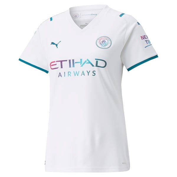 Camiseta Manchester City Segunda Mujer 2021-2022